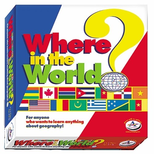 Where in the World Geography Game Educational Toys